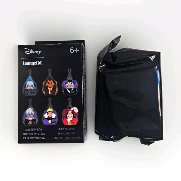 Loungefly Handbags - Loungefly Disney Villains Mystery Box Mini Bag Charm Keychain - SEALED